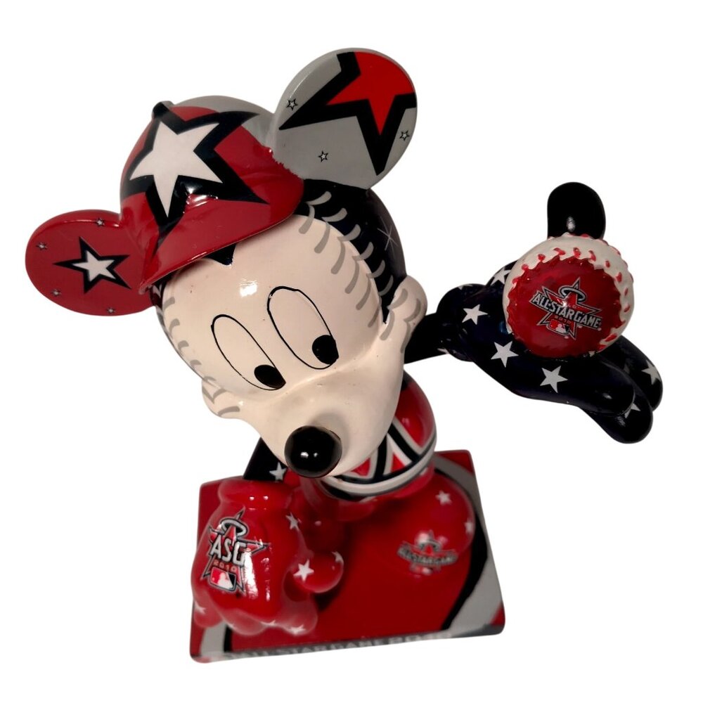 Mickey Mouse Figurine Los Angeles Angels Baseball MLB All Star Game Collectible - Picture 2 of 16